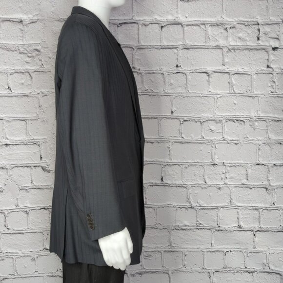 Ermenegildo Zegna "Cool Effect" Grey Men's Sportscoat, Men's 46R - Picture 3 of 9